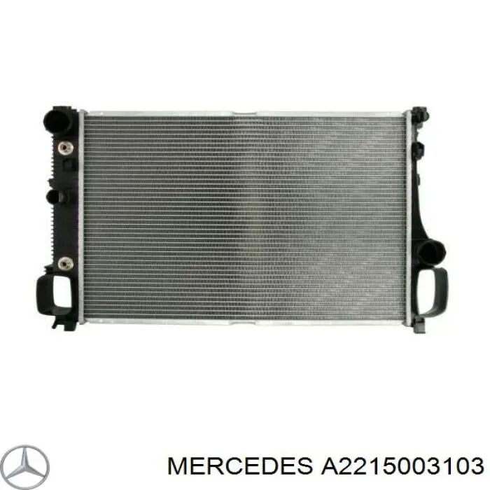 Comprar A2215003103 Mercedes Radiador de auto