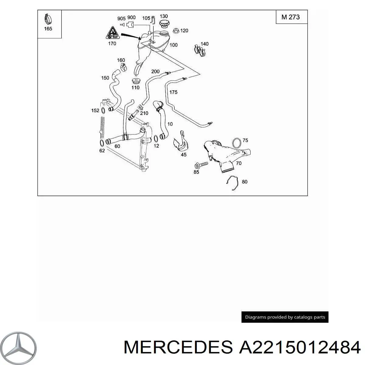 A2215012484 Mercedes