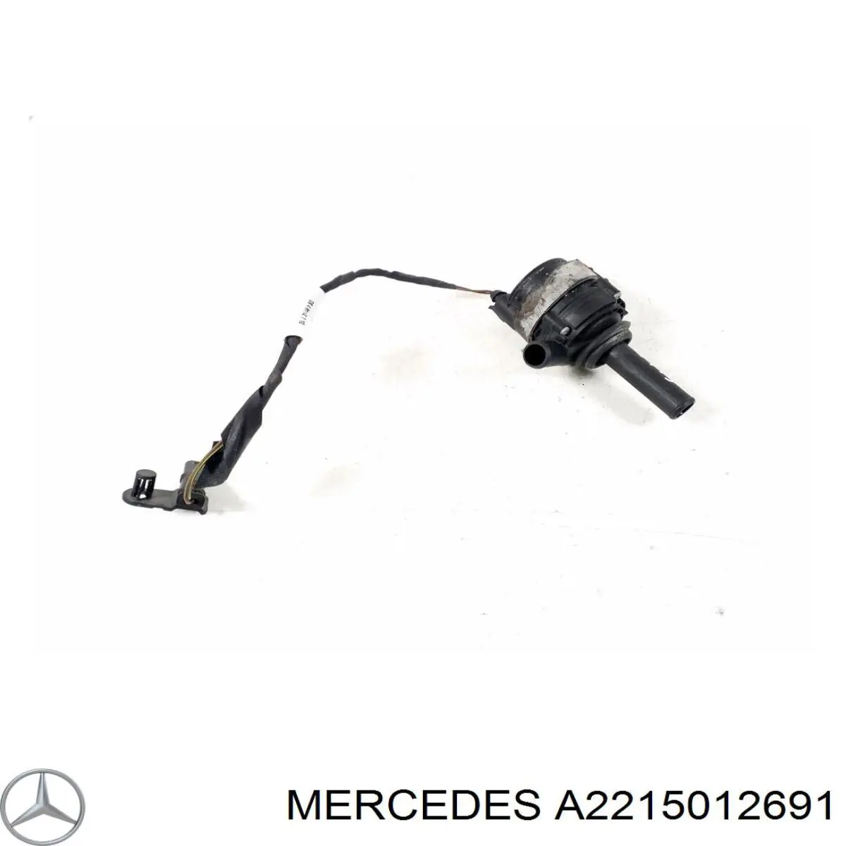 A2215012691 Mercedes tubería de radiador arriba