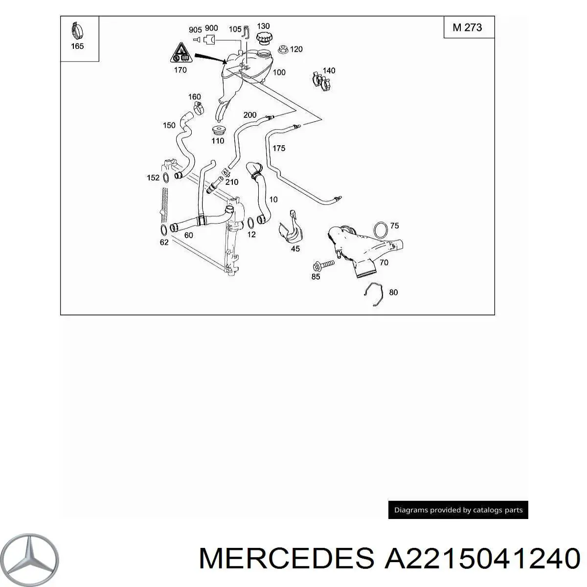 A2215041240 Mercedes