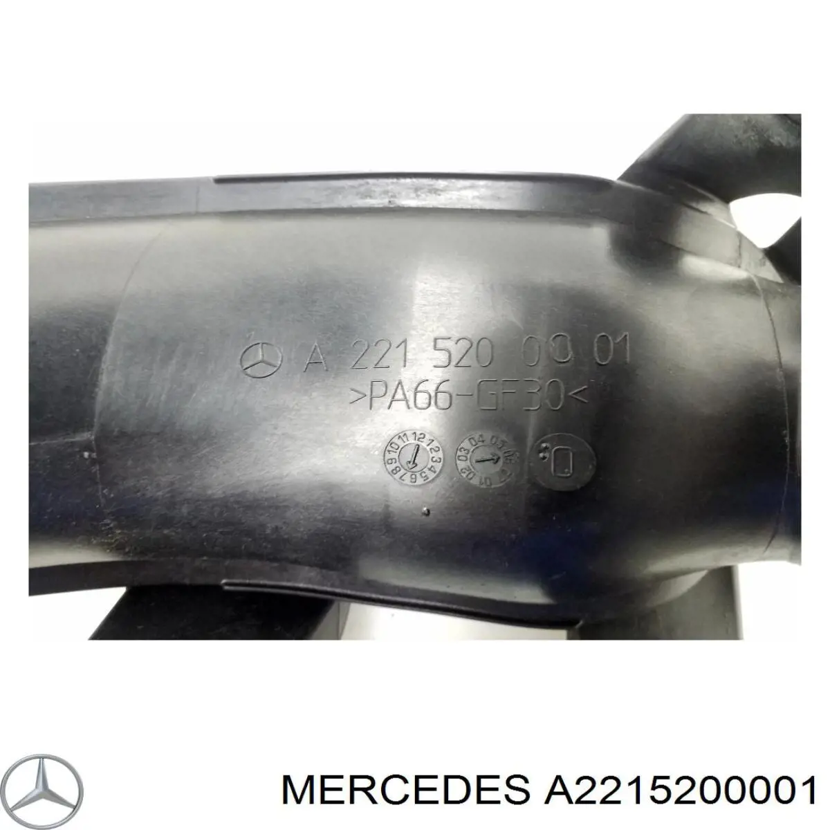 Manguera del intercooler Mercedes A2215200001 precio, desde 68,24 EUR