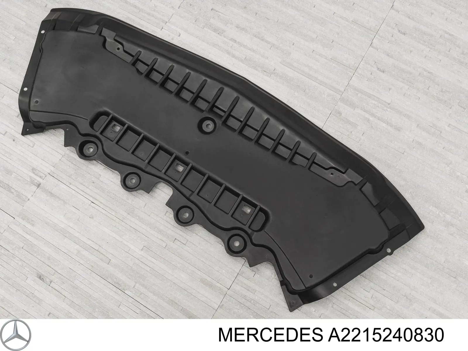 A2215240830 Mercedes protección motor delantera