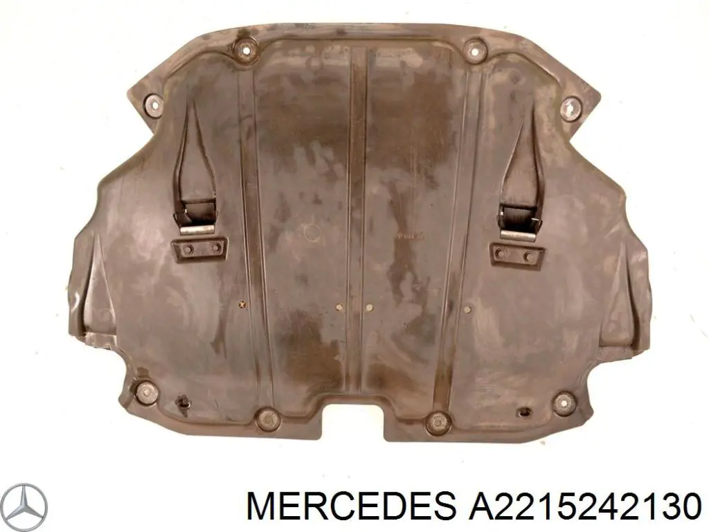 2215203123 Mercedes protección motor delantera