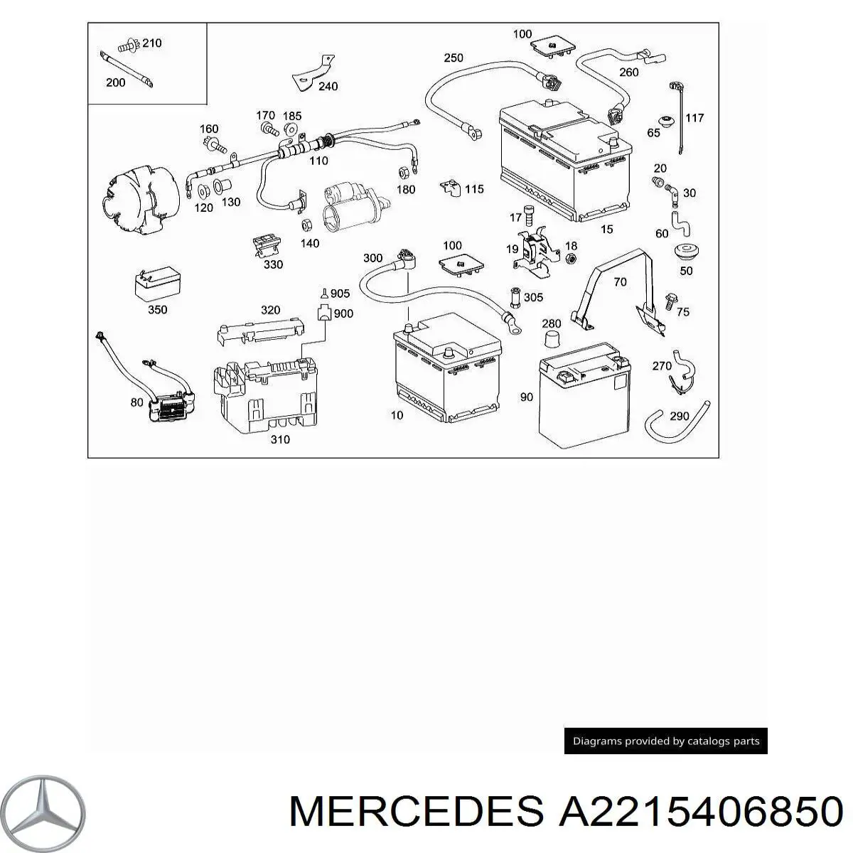 A2215406850 Mercedes