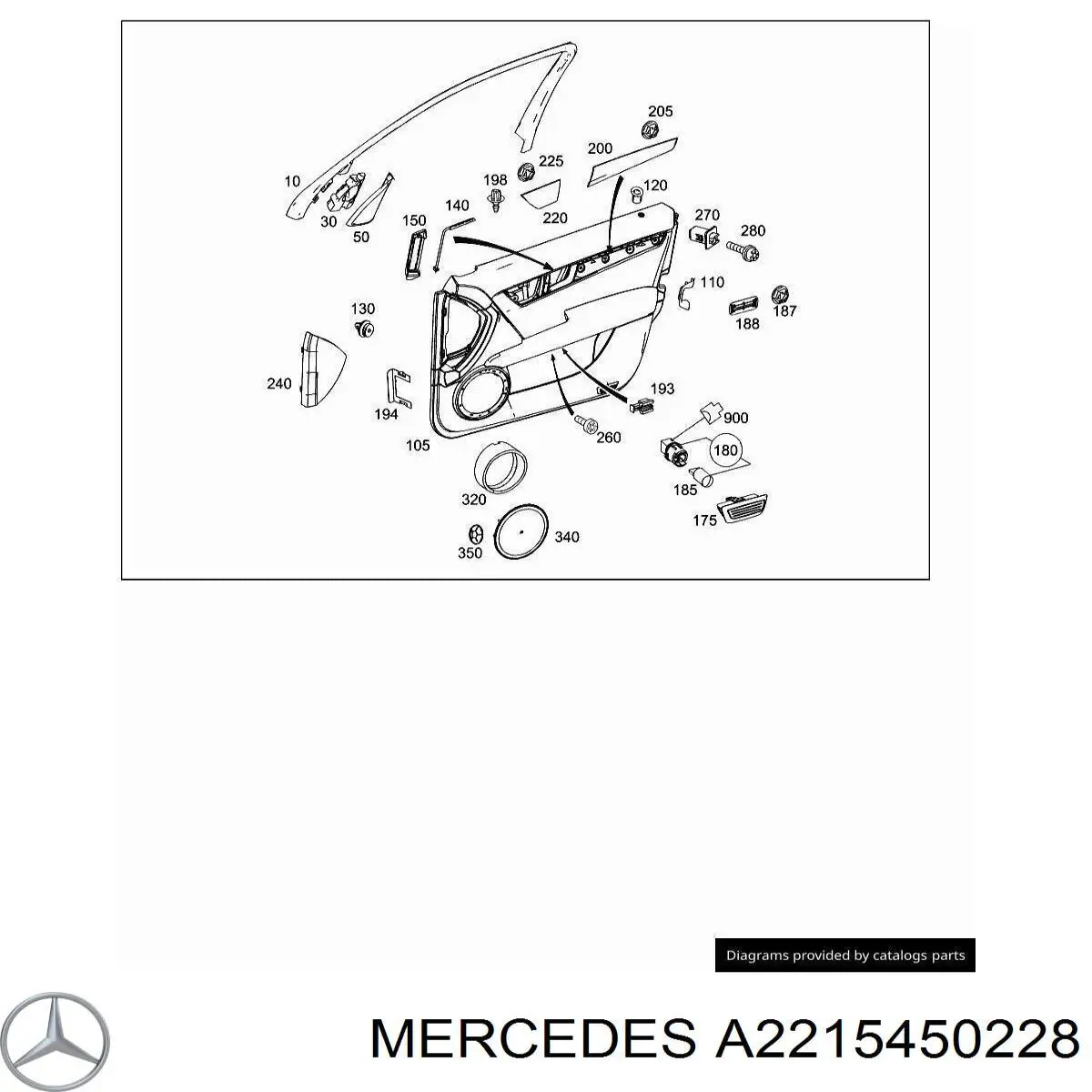 A2215450228 Mercedes