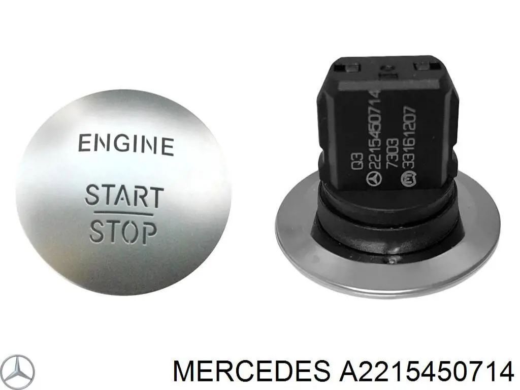 Boton De Arranque De El Motor para Mercedes ML/GLE (W164)