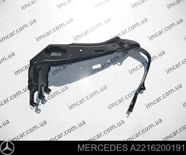 Soporte de radiador izquierdo para Mercedes S (W221)