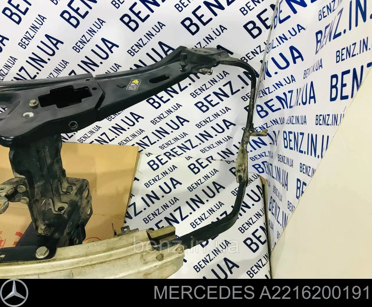 Soporte izquierdo del radiador (panel de montaje de faros) Mercedes A2216200191 precio, desde 49,10 EUR