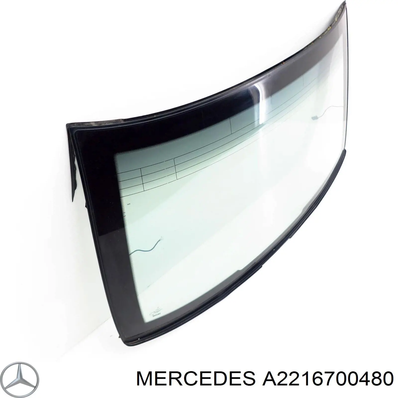 A2216700480 Mercedes luneta trasera