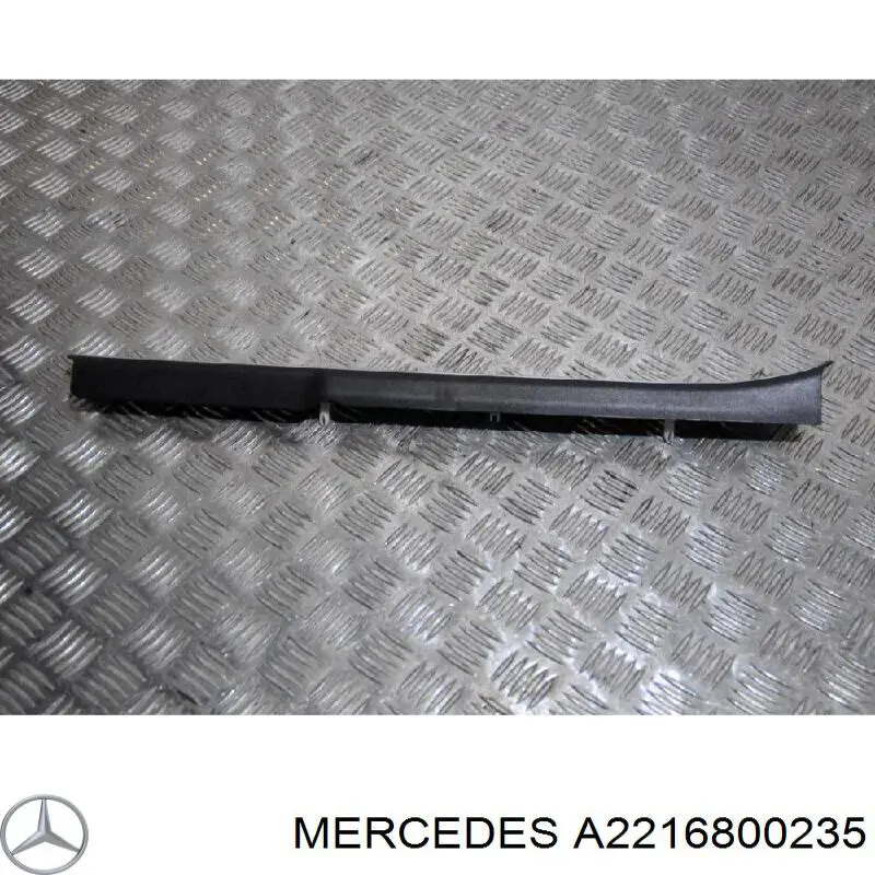 Listón de acceso interior delantero derecho para Mercedes S (W221)