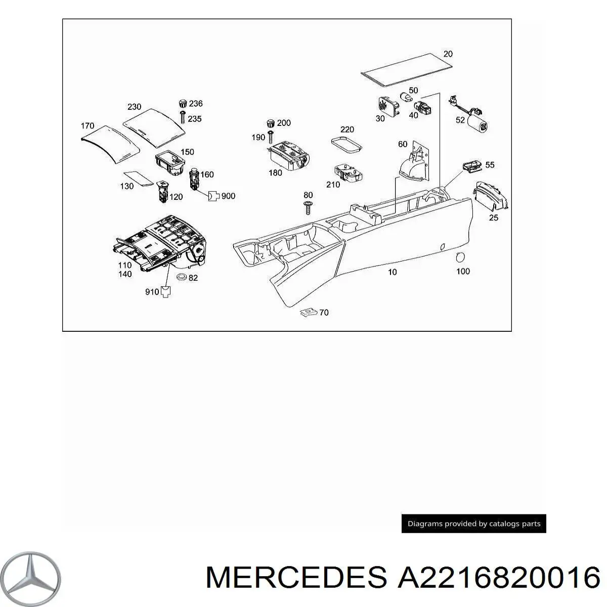 A2216820016 Mercedes