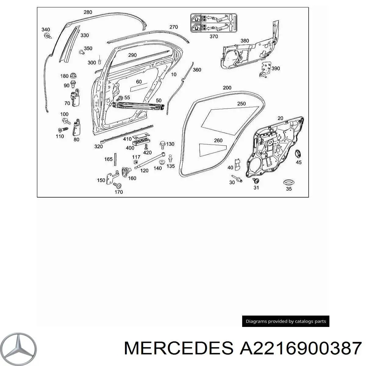 A2216900387 Mercedes