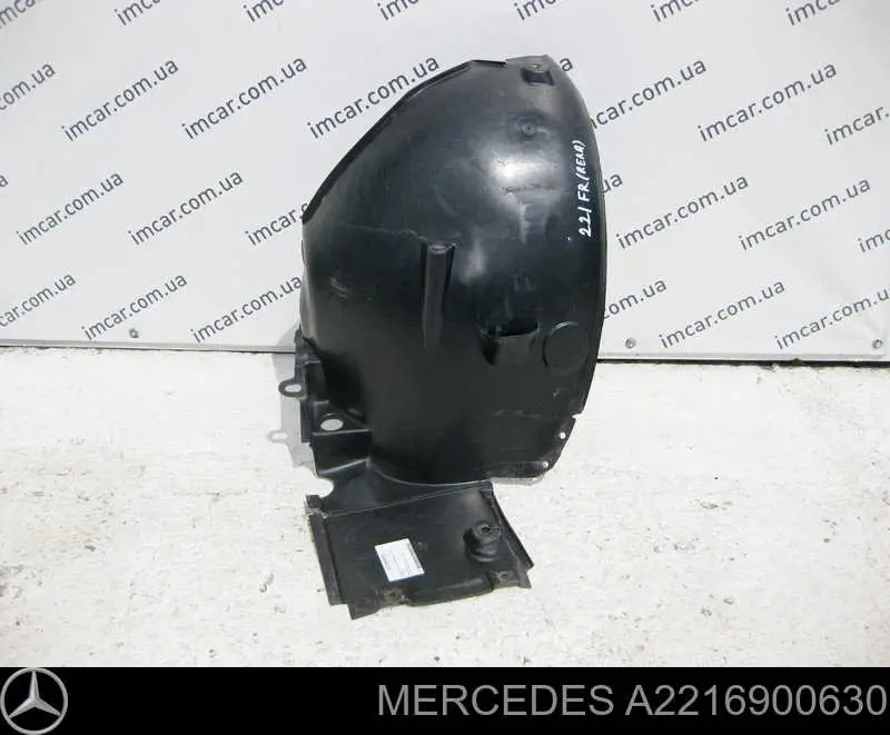 Comprar A2216900630 Mercedes Guardabarros interior trasero derecho del guardafango delantero