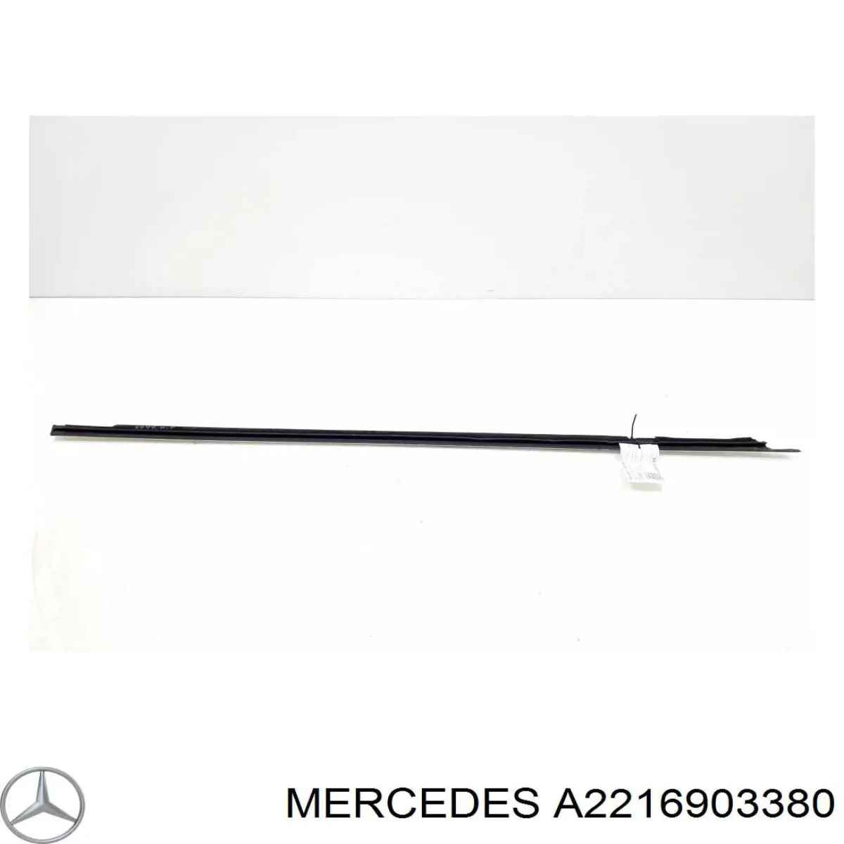 Moldura De Cristal De La Ventana De La Puerta Delantera Izquierda para Mercedes S (W221)