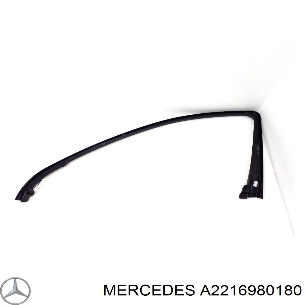 Comprar A2216980180 Mercedes Moldura superior de puerta delantera izquierda