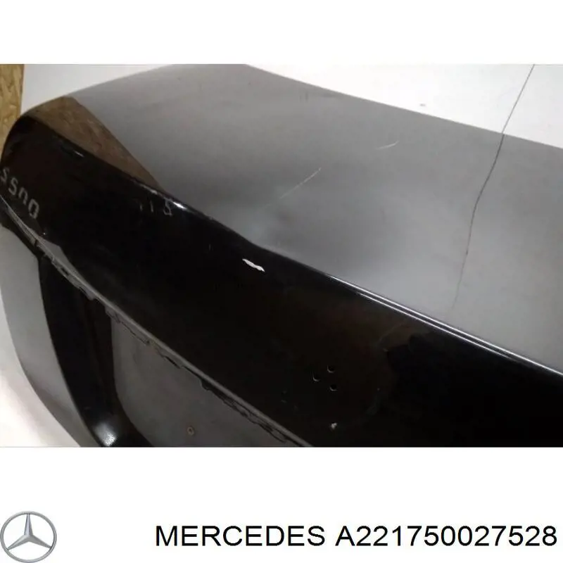 Tapa del maletero para Mercedes S (W221)