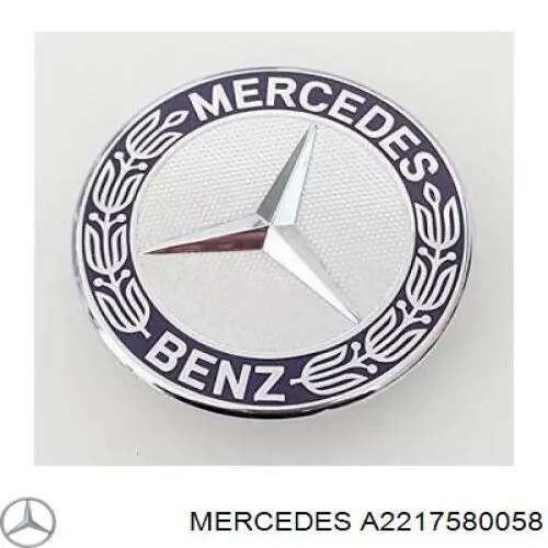  Emblema Mercedes S 