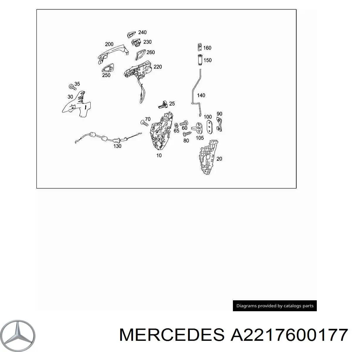 A2217600177 Mercedes