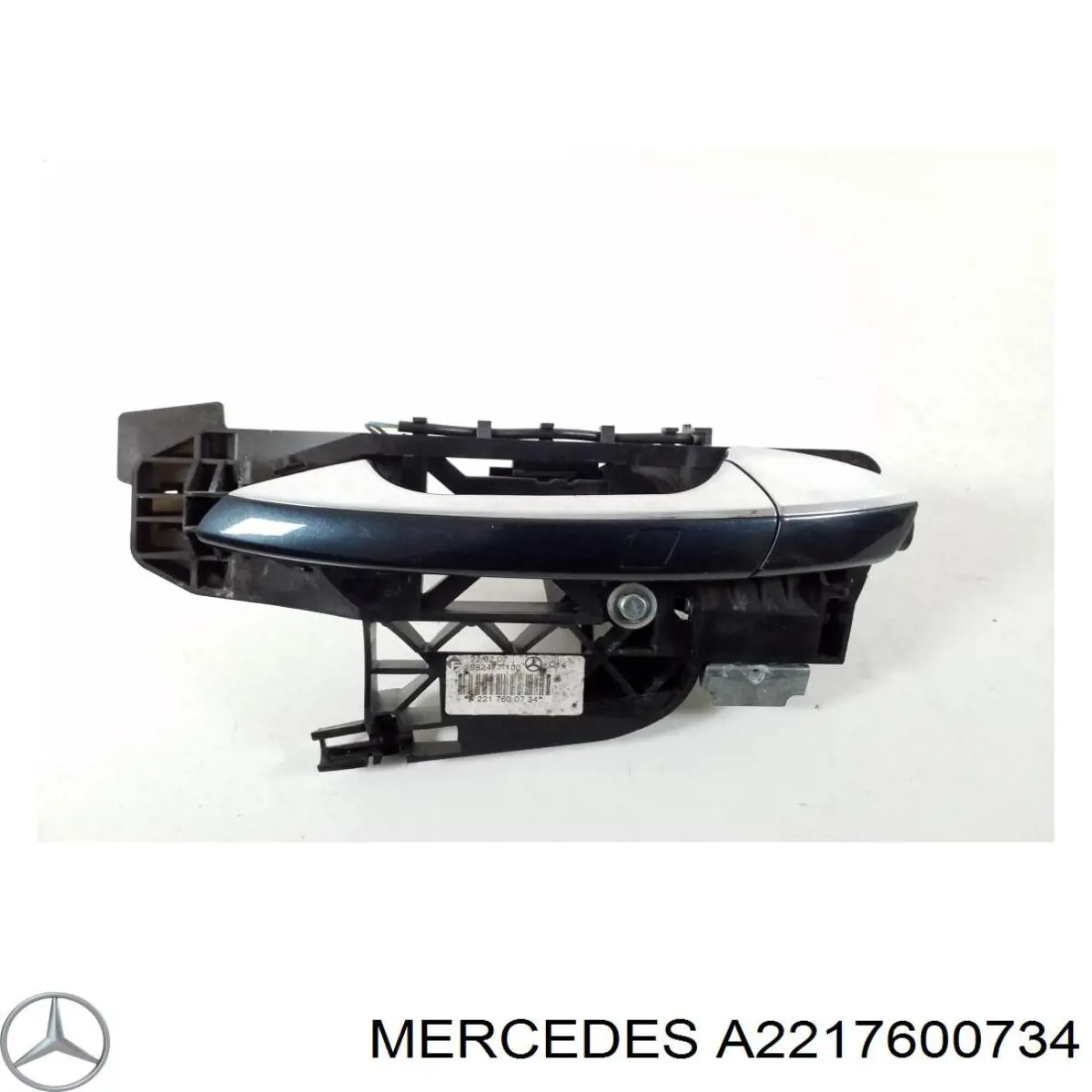 Soporte de manilla exterior de puerta trasera izquierda para Mercedes S (W221)