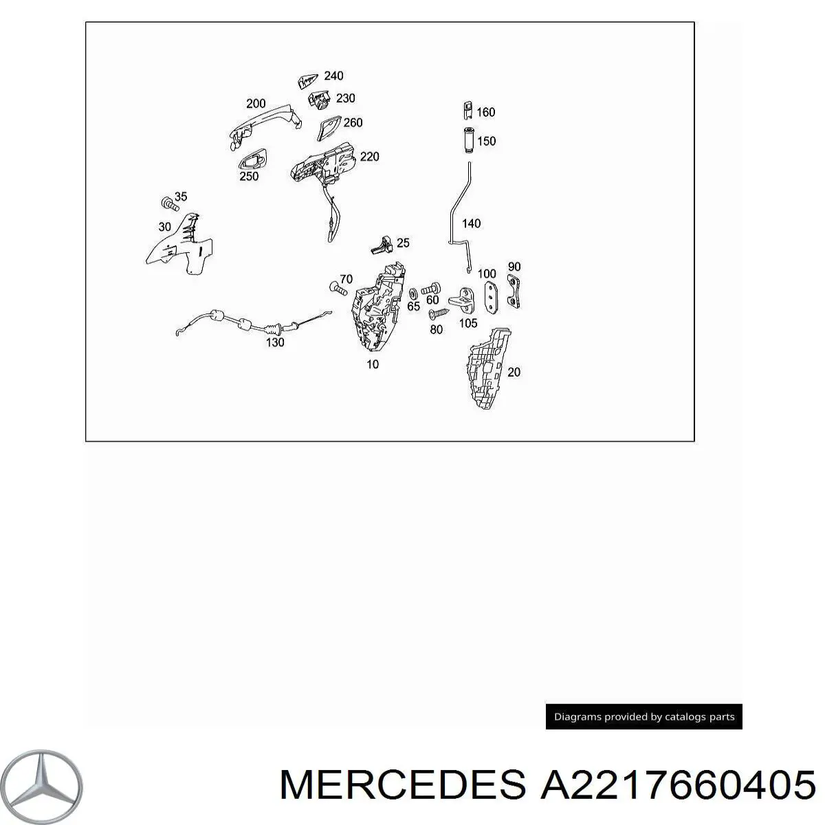 A2217660405 Mercedes