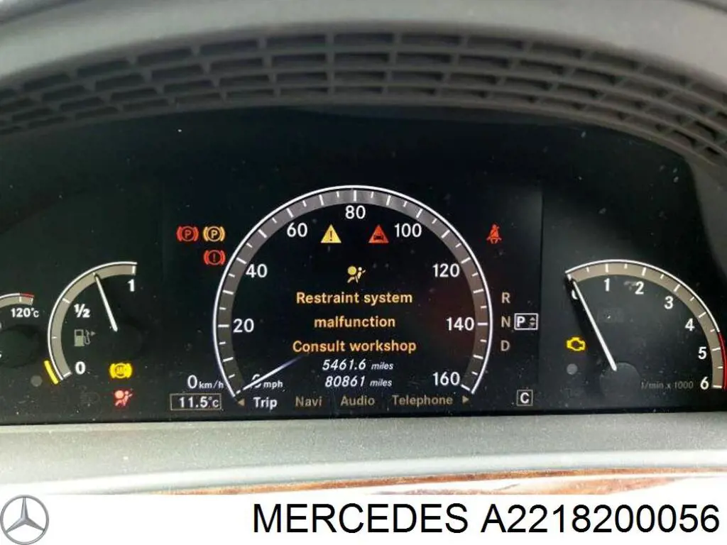 Luz de freno adicional Mercedes S 