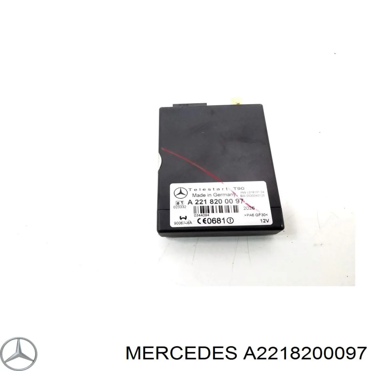Comprar 2218200097 Mercedes Módulo de control (ECU) del calefactor autónomo