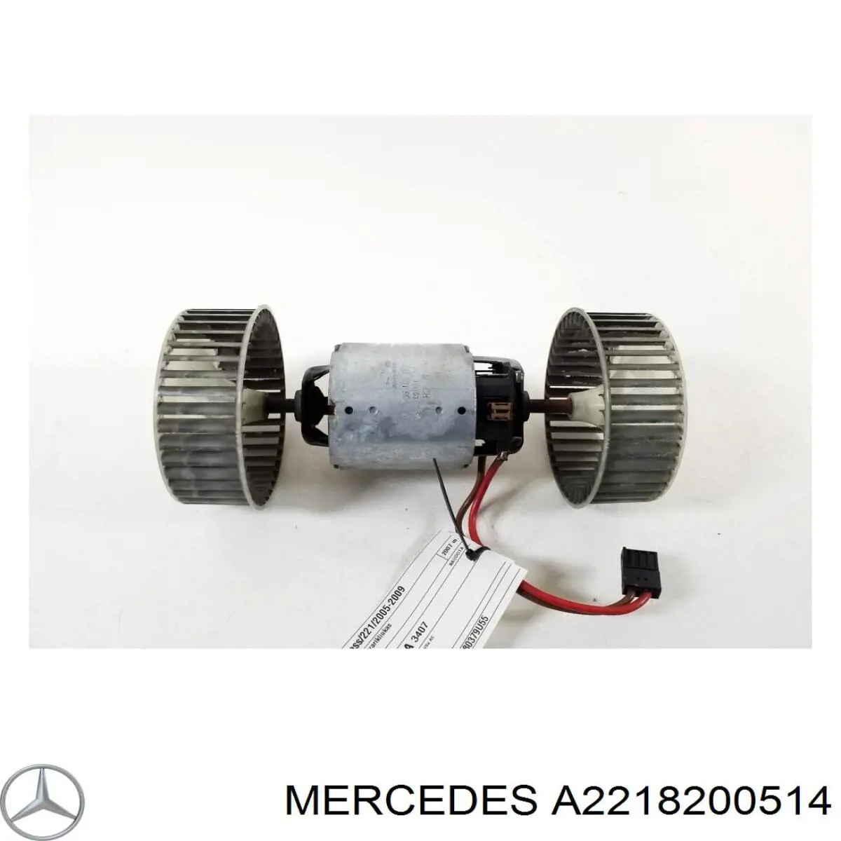 A2218200514 Mercedes motor eléctrico, ventilador habitáculo