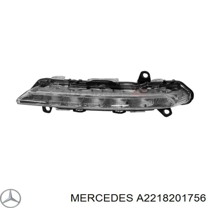 Luz diurna izquierda Mercedes A2218201756 precio, desde 16,61 EUR