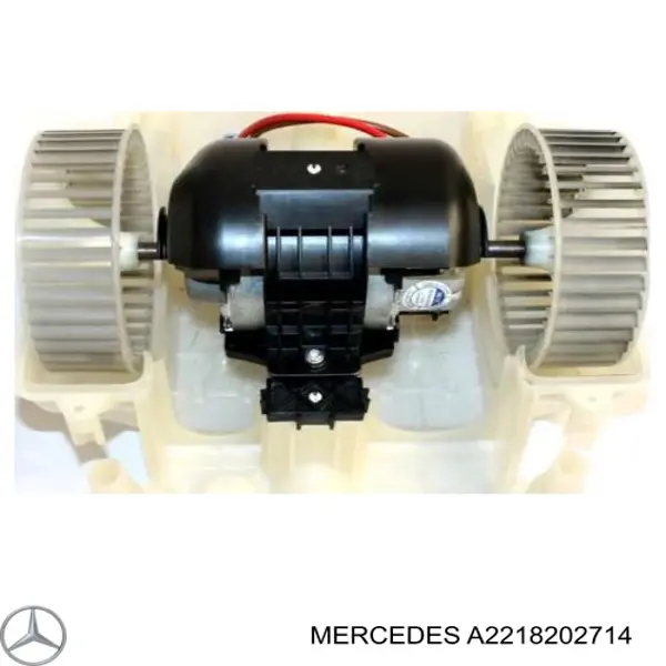 A2218202714 Mercedes motor eléctrico, ventilador habitáculo