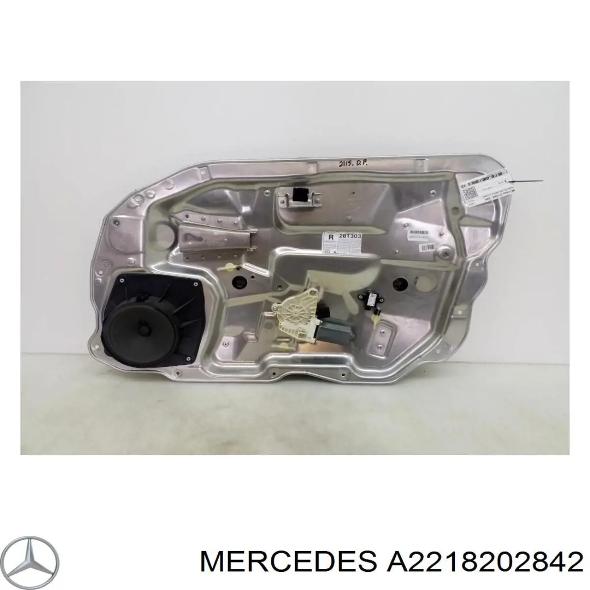 Motor del elevalunas de la puerta delantera derecha Mercedes A2218202842