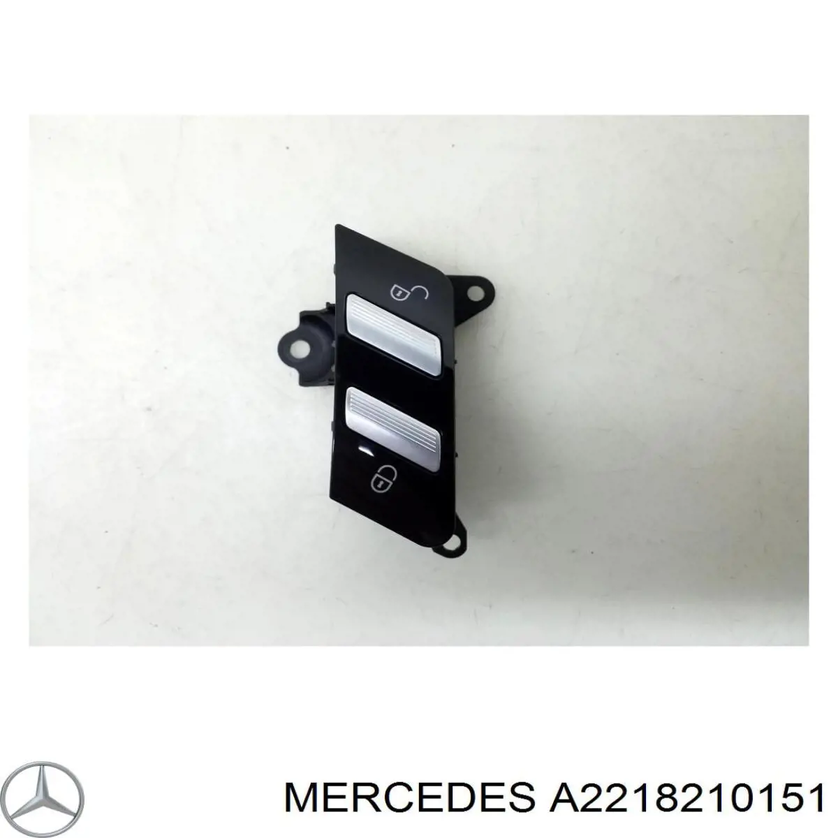 A2218210151 Mercedes Interruptor de cierre centralizado