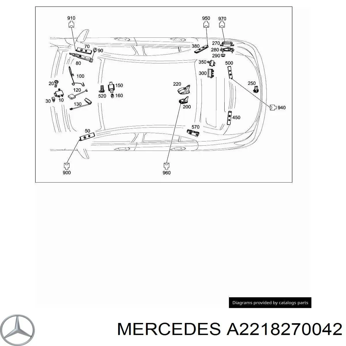 A2218270042 Mercedes