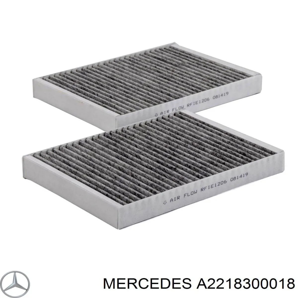 A2218300018 Mercedes filtro habitáculo