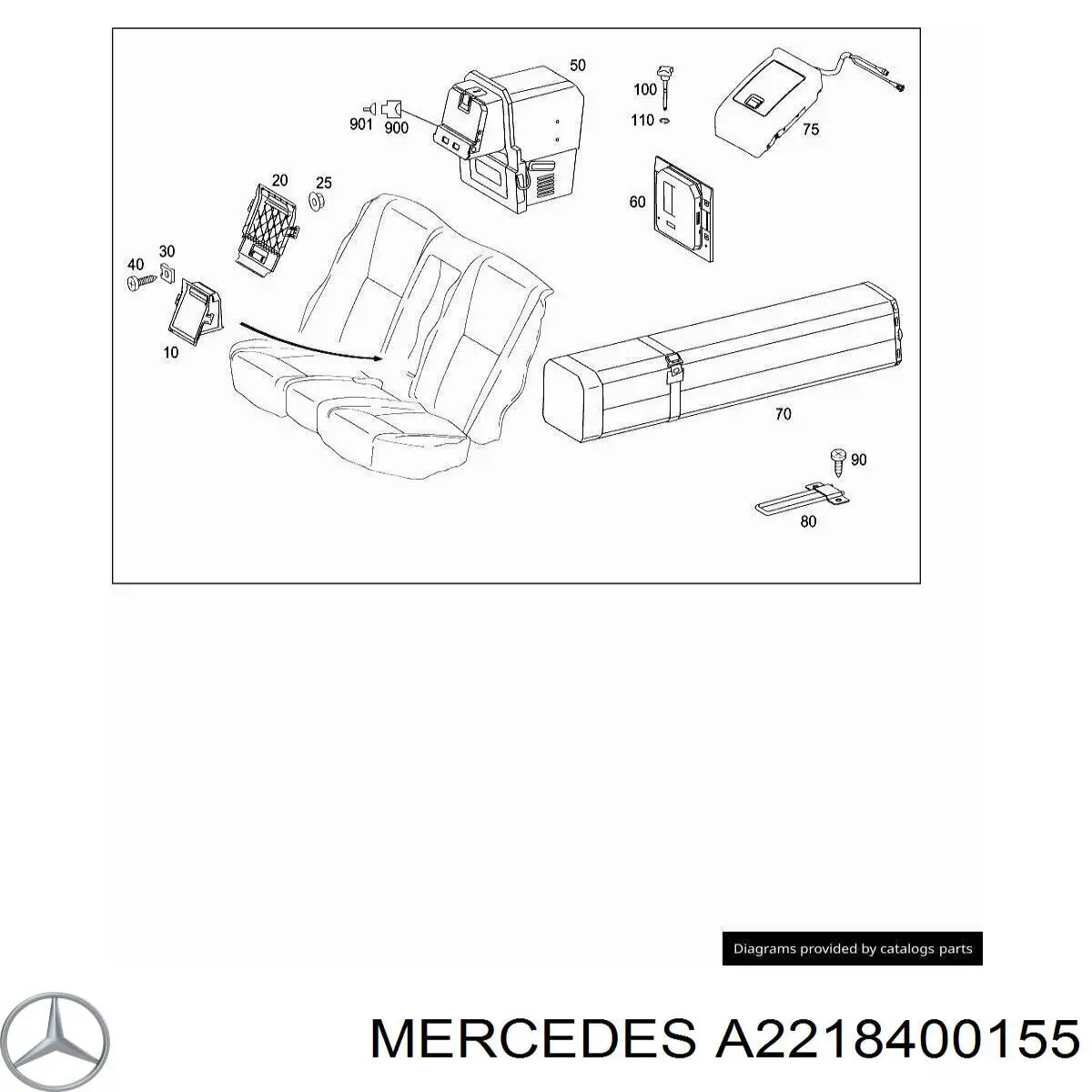 2218400155 Mercedes