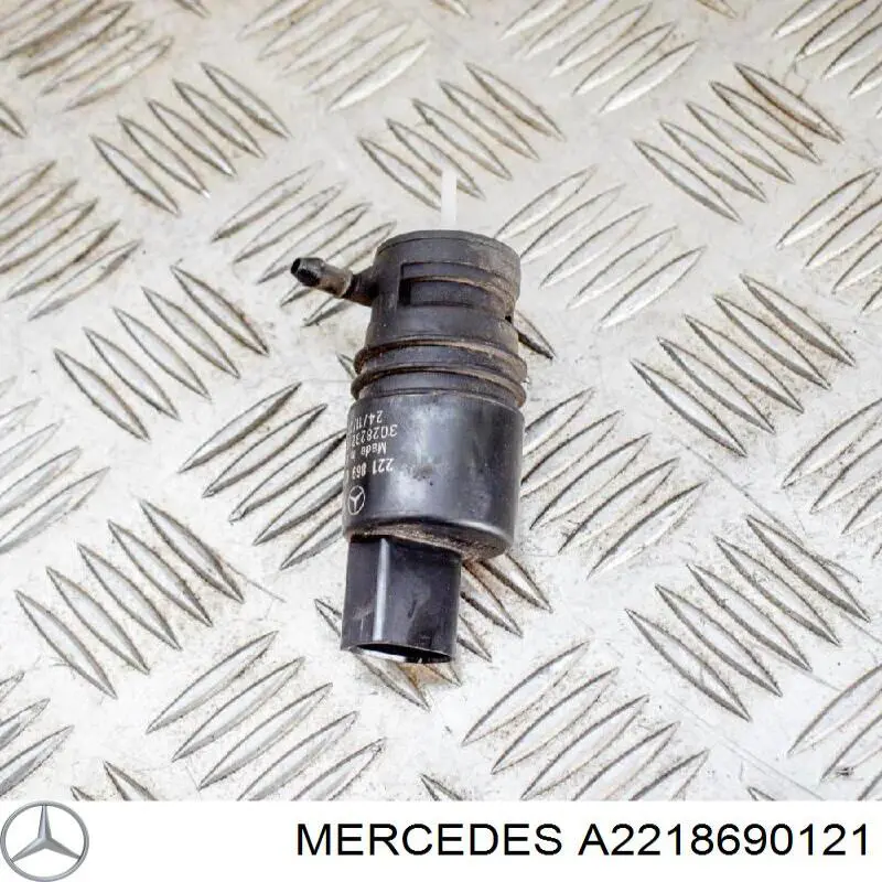 Comprar A2218690121 Mercedes Bomba de agua limpiaparabrisas, delantera