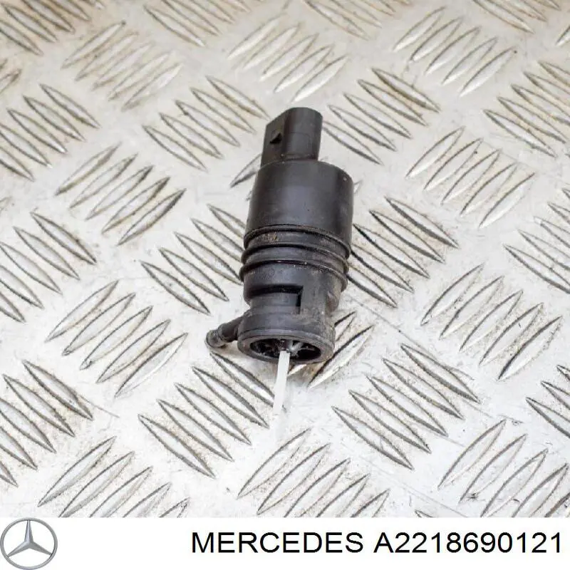Bomba de agua limpiaparabrisas, delantera A2218690121 Mercedes