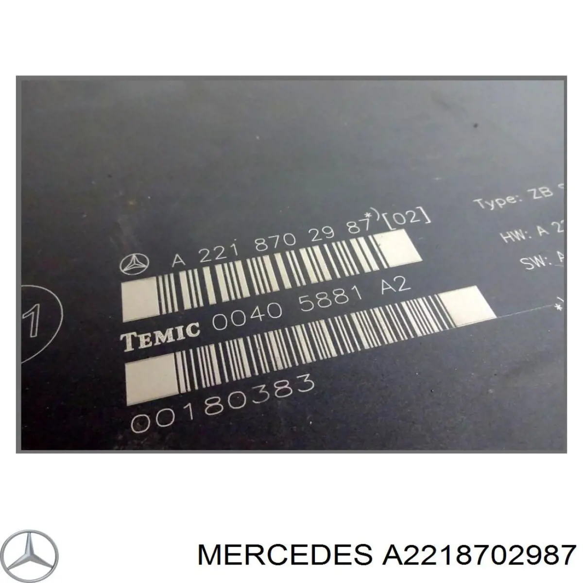 Comprar A2218707293 Mercedes Monitor del reposacabezas delantero