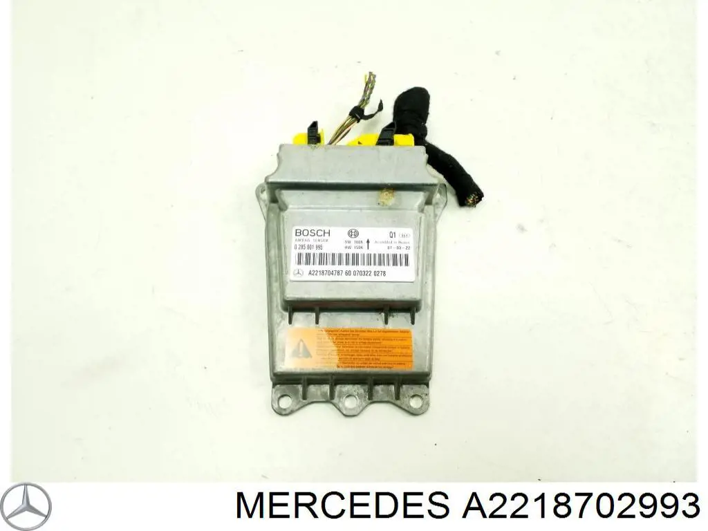Módulo de control de airbag Mercedes 2218702993 precio, desde 159,72 EUR