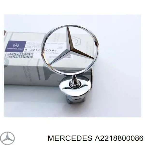 Emblema de capot para Mercedes S (W221)