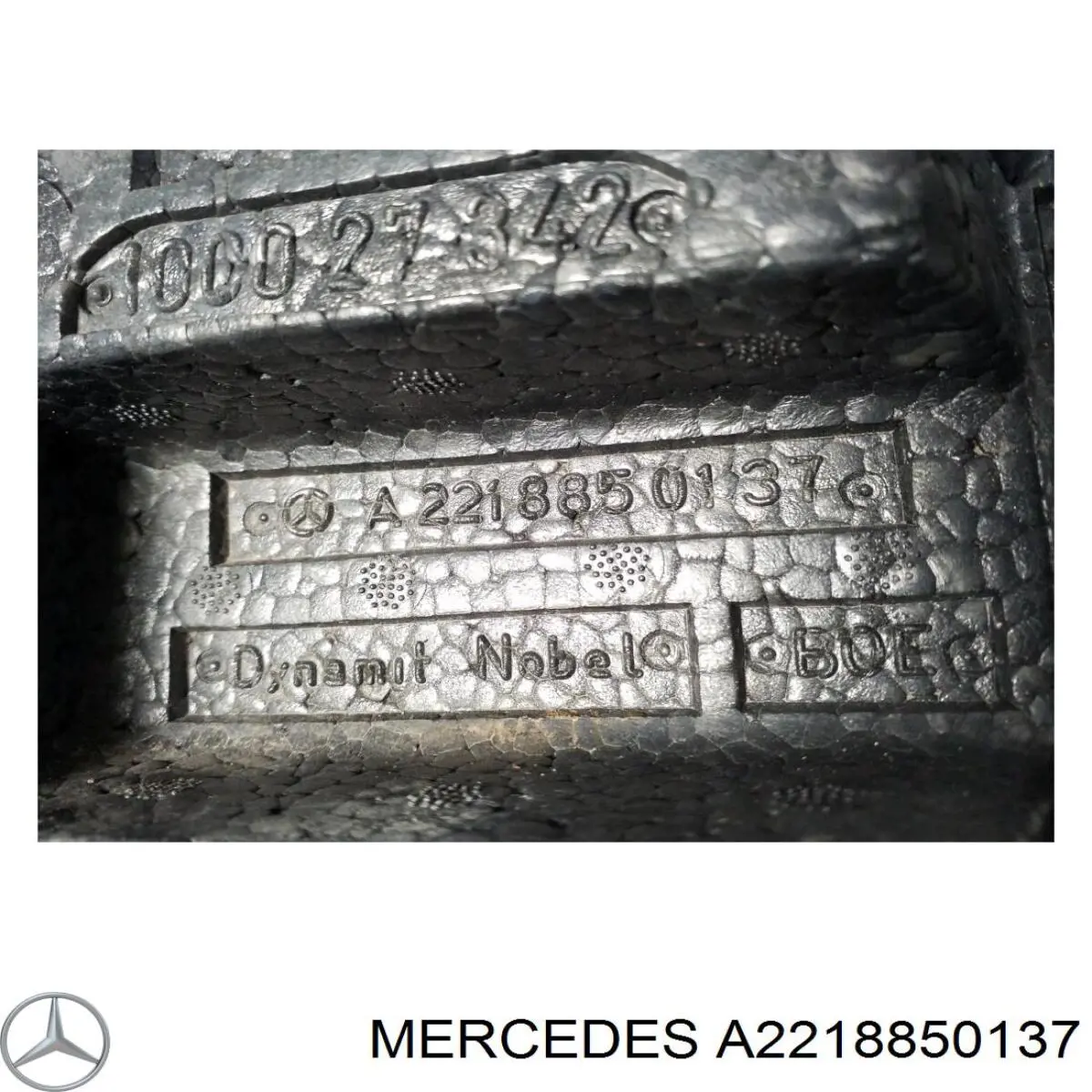 Comprar A2218850137 Mercedes Absorbedor del parachoques delantero