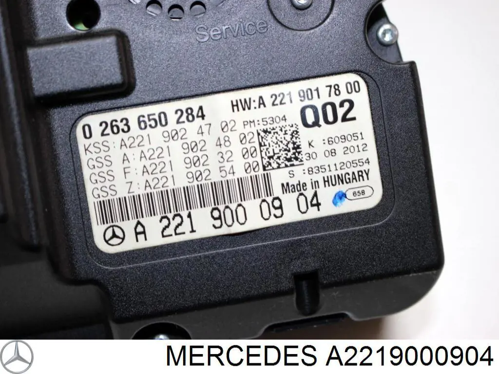 A2219000904 Mercedes tablero de instrumentos (panel de instrumentos)