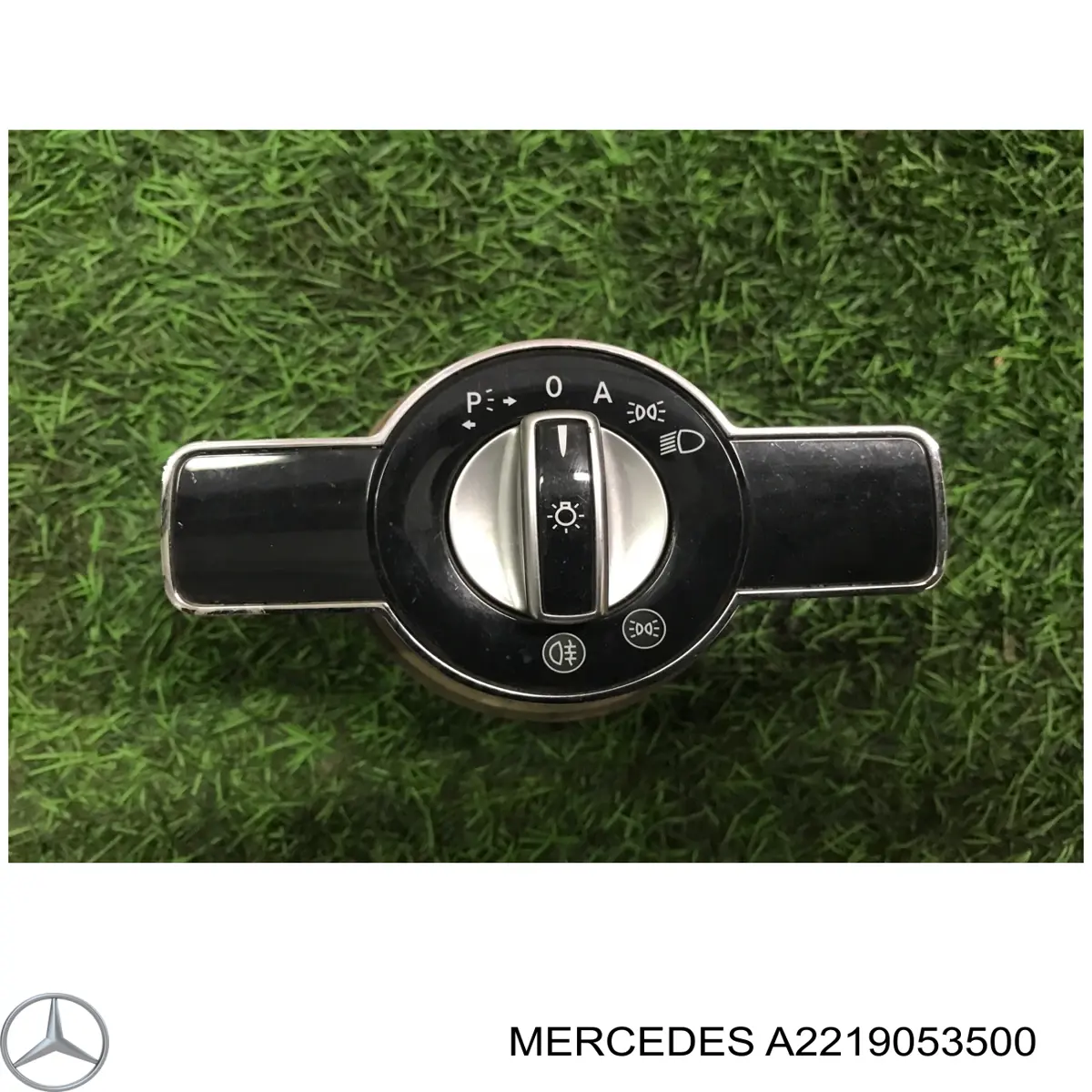 A2219053500 Mercedes interruptor de faros para "torpedo"