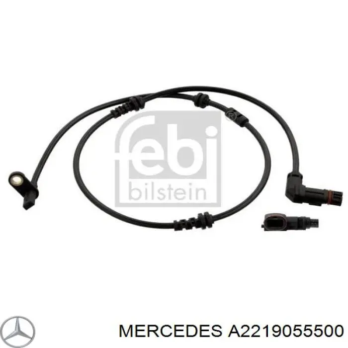 A2219055500 Mercedes sensor abs delantero