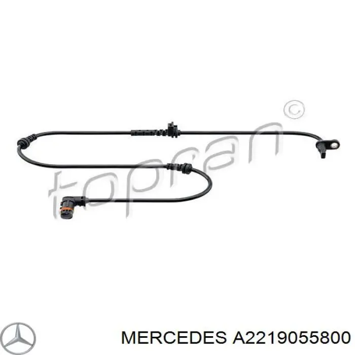 A2219055800 Mercedes sensor abs delantero
