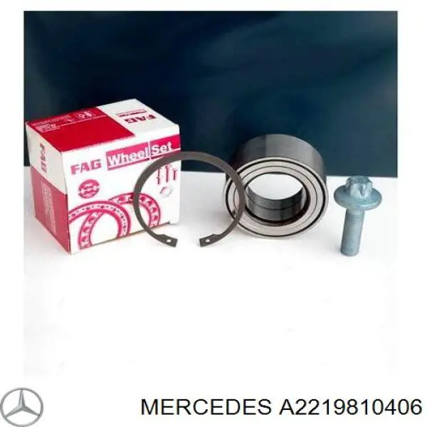 A2219810406 Mercedes cojinete de rueda delantero