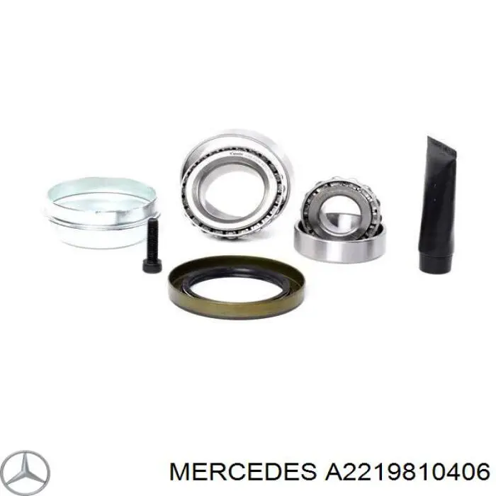Cojinete de rueda delantero A2219810406 Mercedes