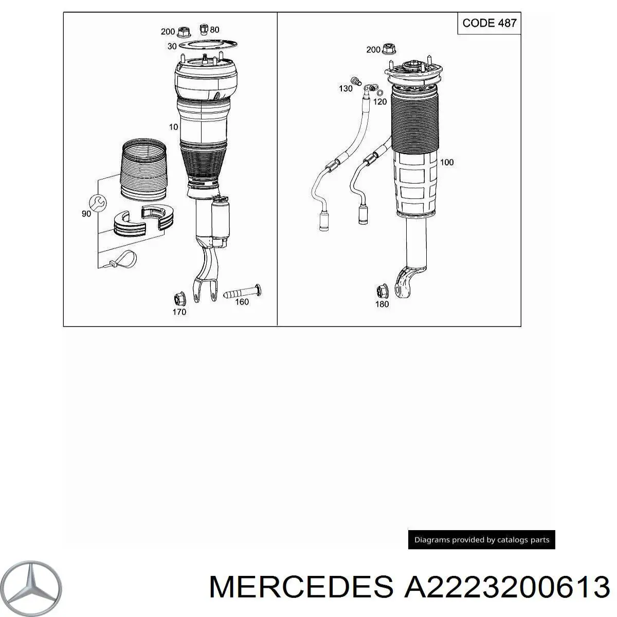 A2223200613 Mercedes