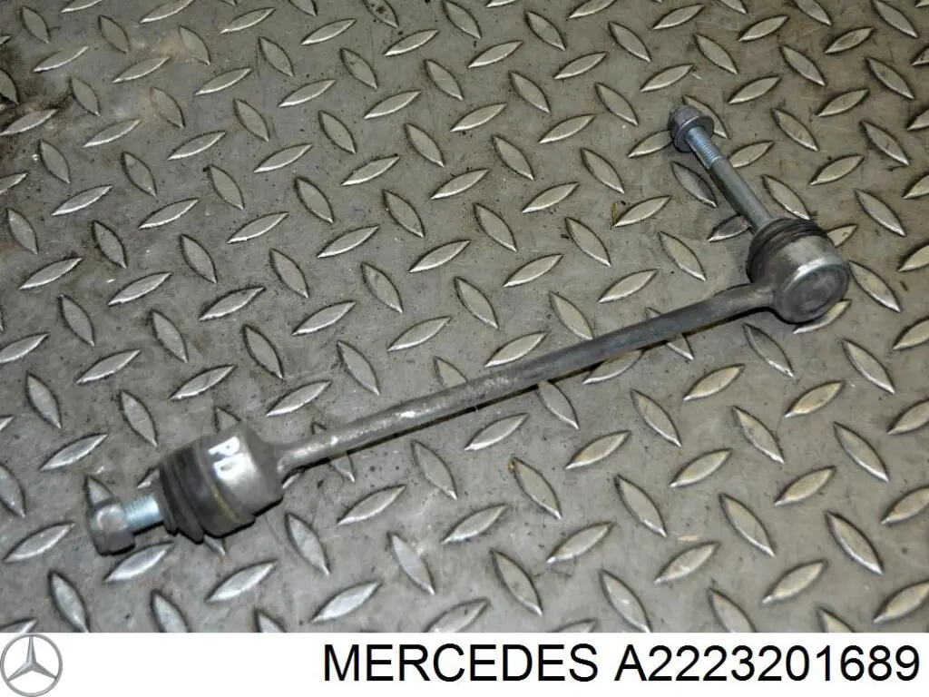 A2223201689 Mercedes barra estabilizadora delantera derecha