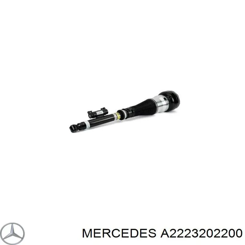 A2223202200 Mercedes Amortiguador eje delantero derecha
