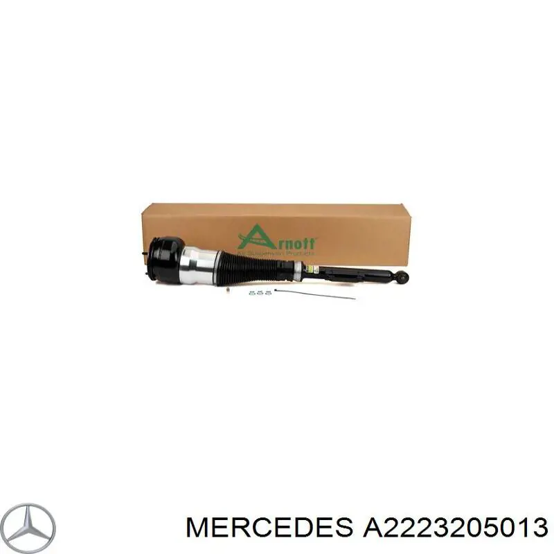 A2223205013 Mercedes amortiguador delantero derecho